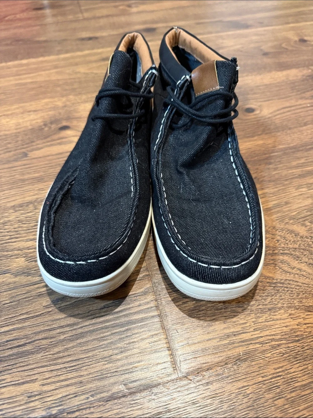 Madden Black Jean Suede Ankle Lace-up Boot Men's 11 SammieChukka Boots Shoes